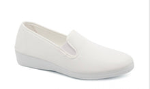 Load image into Gallery viewer, Moccasins with small wedge, WHITE, model 2000
